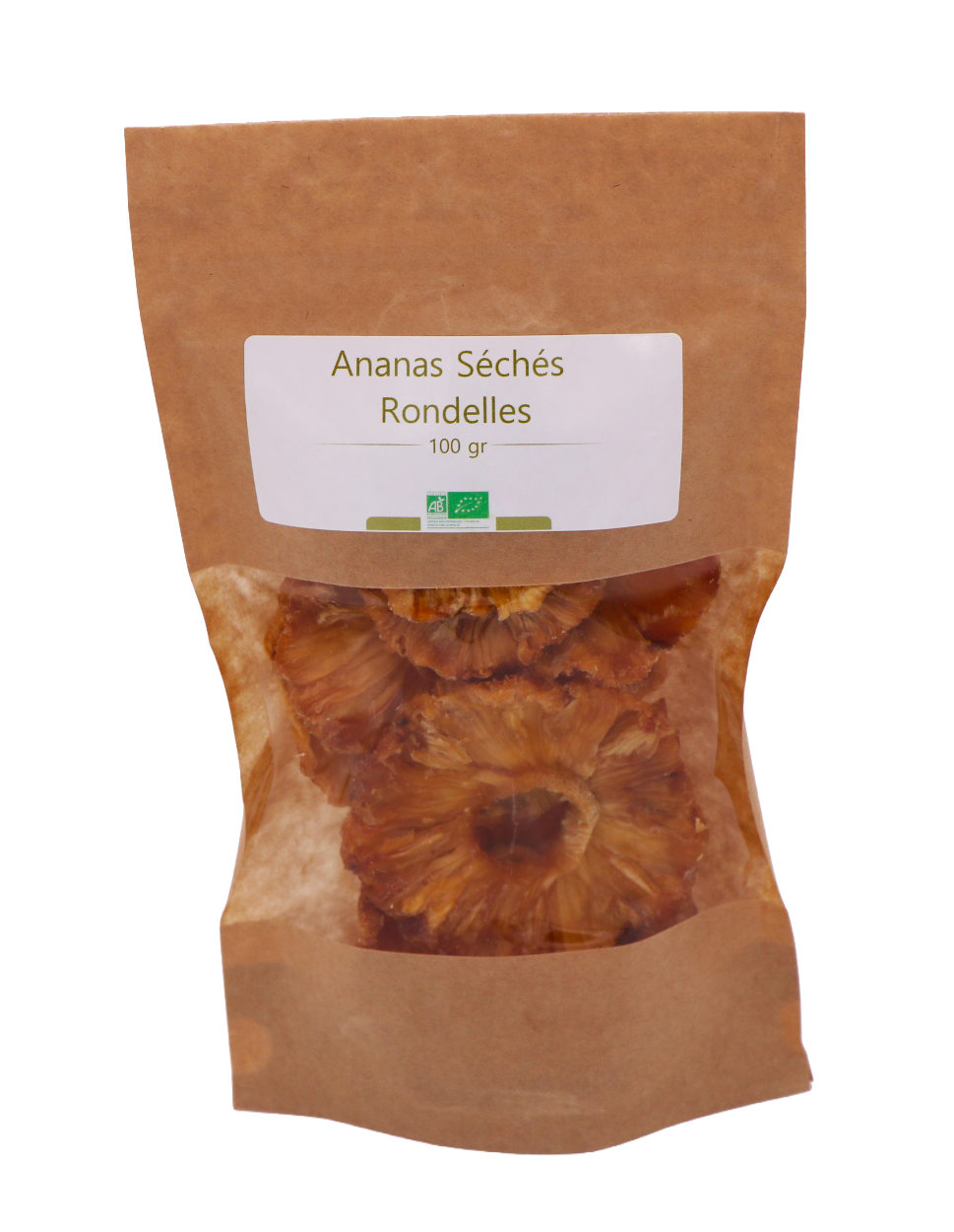 Ananas Séchés Rondelles Bio