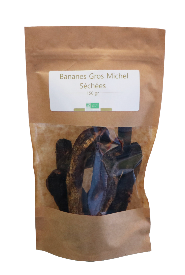 Bananes Gros Michel Séchées Bio