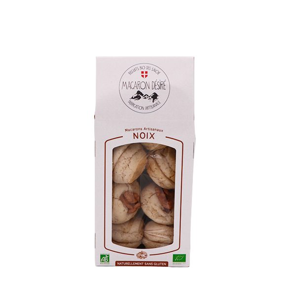 Macarons Artisanaux Noix BIO