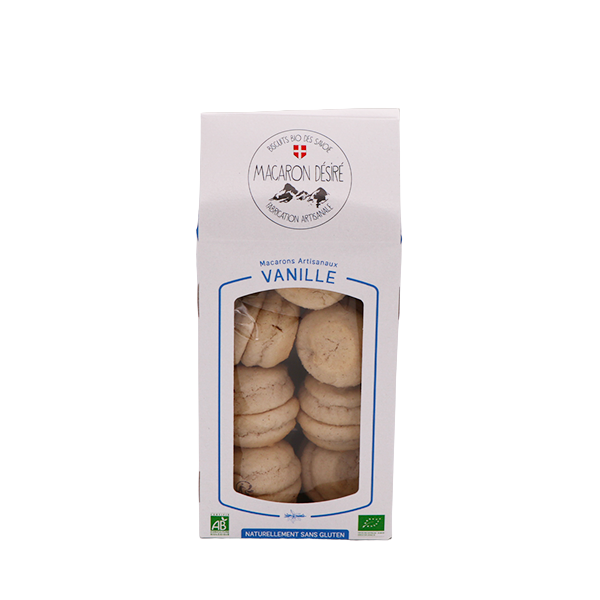 Macarons Artisanaux Vanille BIO