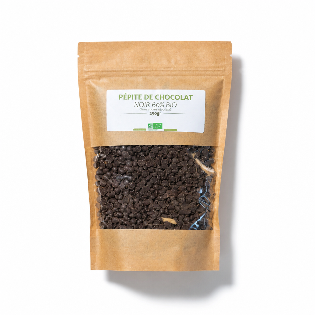 Pépites de Chocolat Noir 60% Bio
