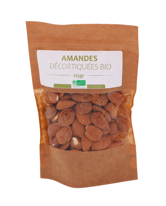 Amandes Décortiquées Bio