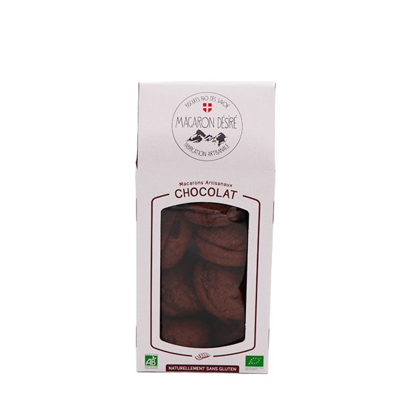 Macarons Artisanaux Chocolat BIO