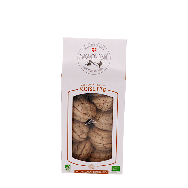 Macarons Artisanaux Noisette BIO