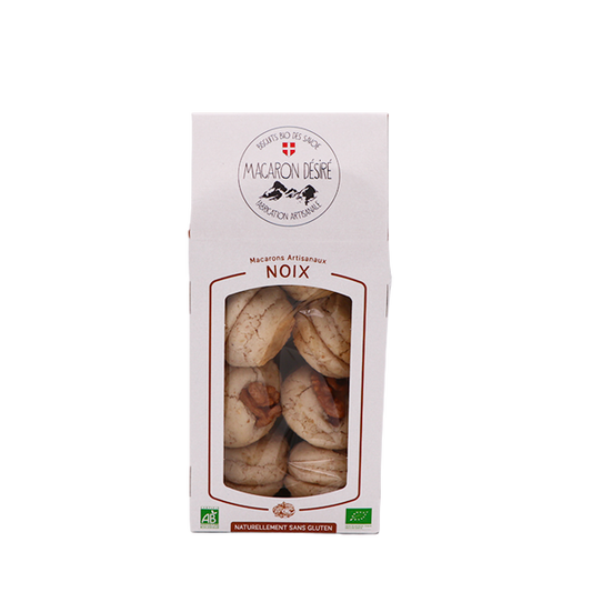 Macarons Artisanaux Noix BIO