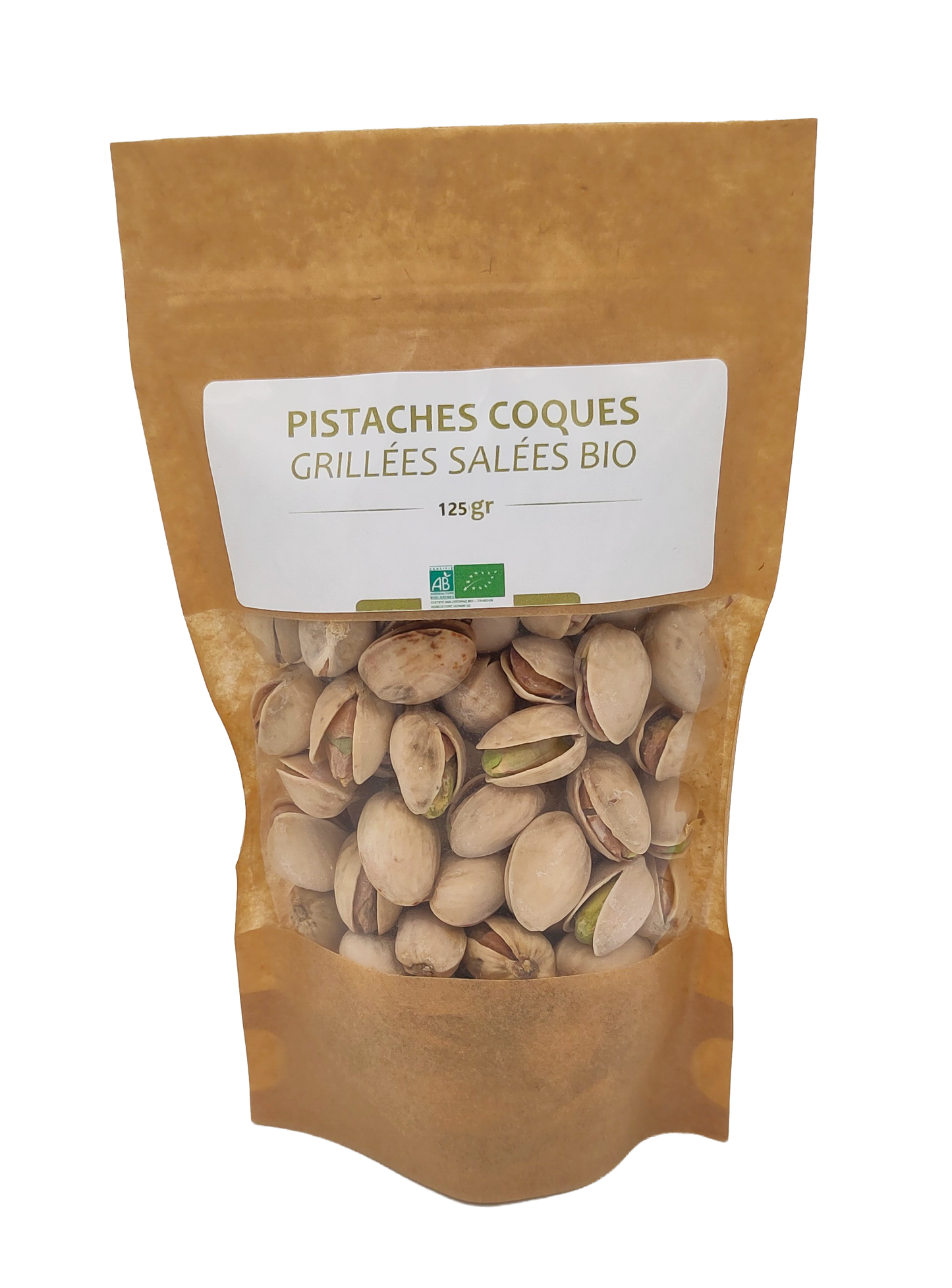 Pistaches Coques Grillées Salées Bio