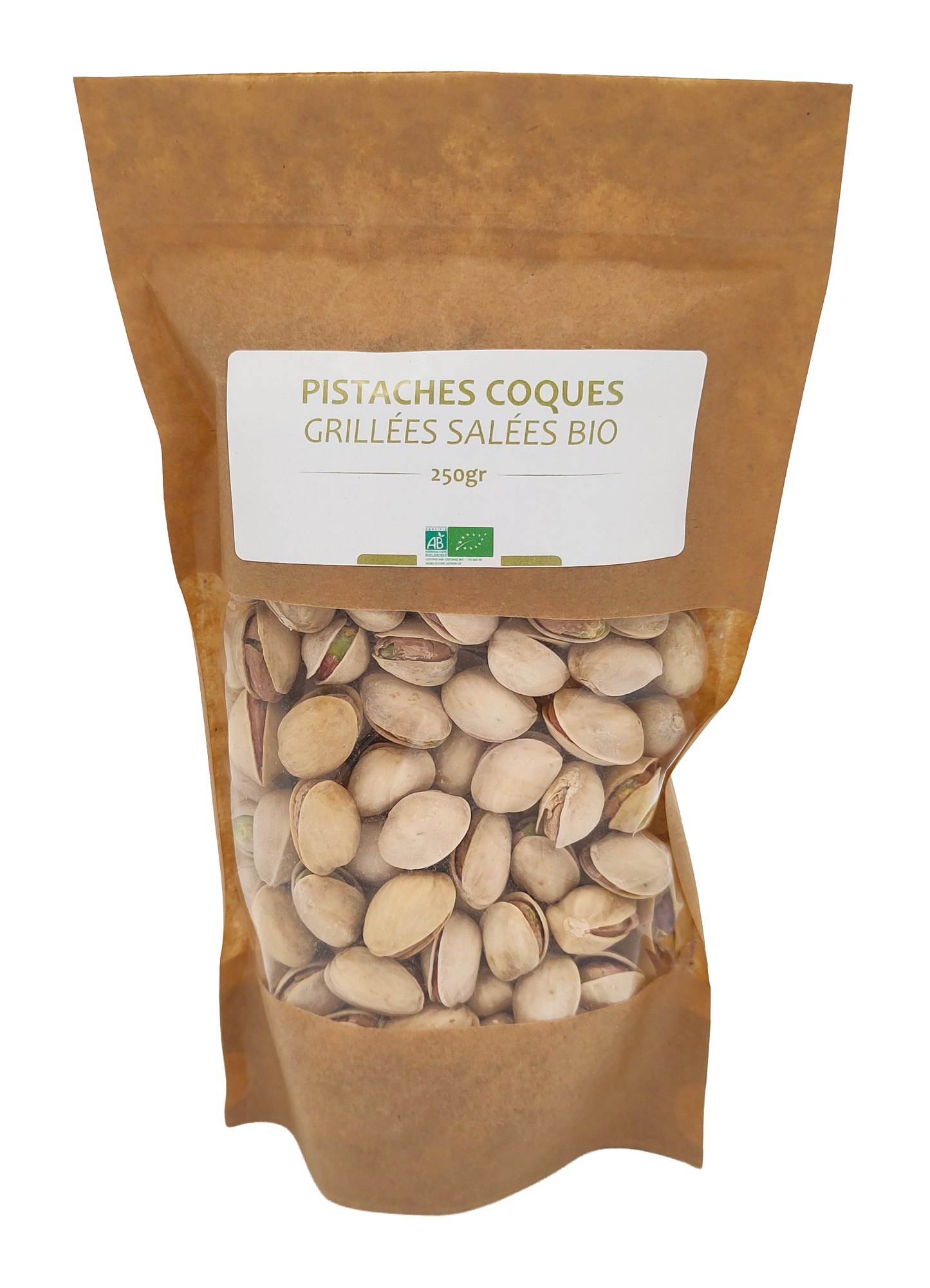 Pistaches Coques Grillées Salées Bio