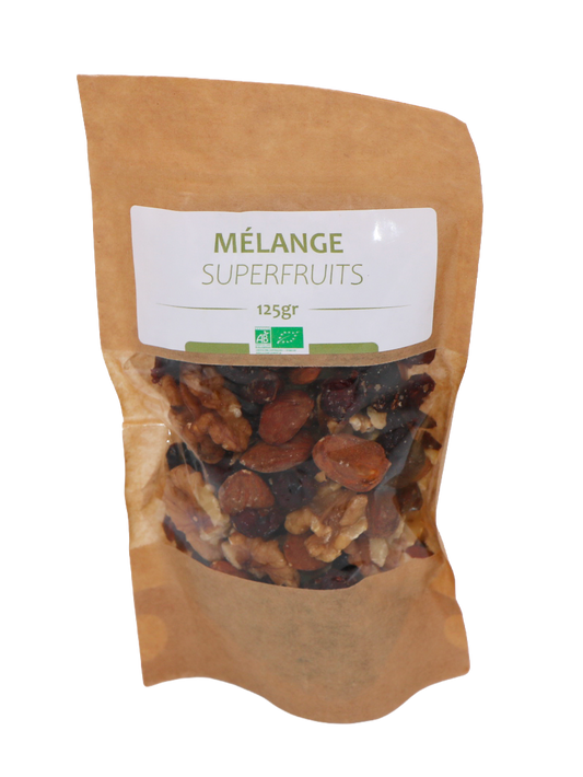 Mélange Super Fruits Bio 125g