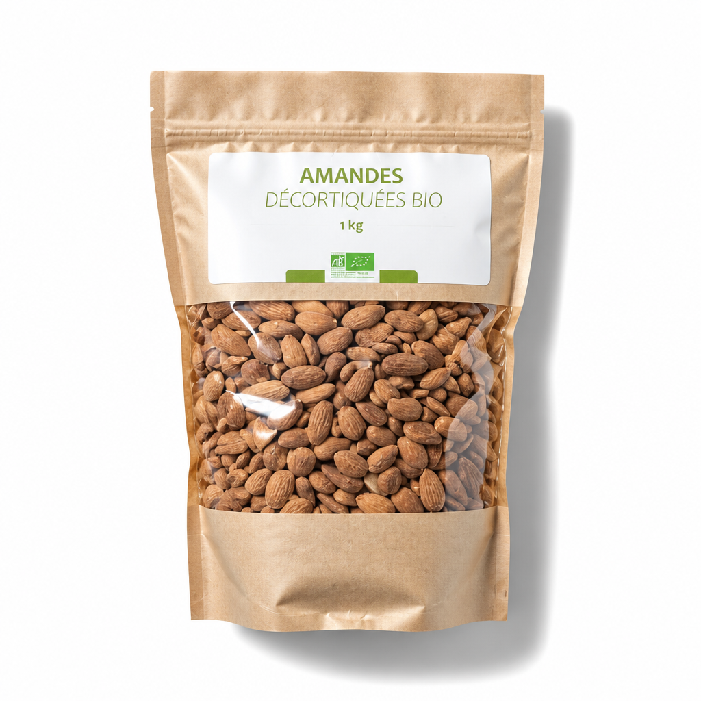 Amandes Décortiquées Bio