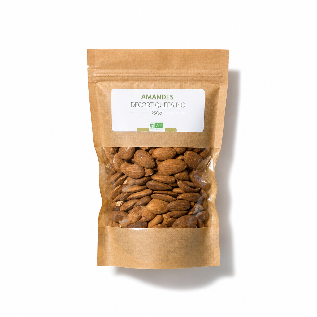 Amandes Décortiquées Bio
