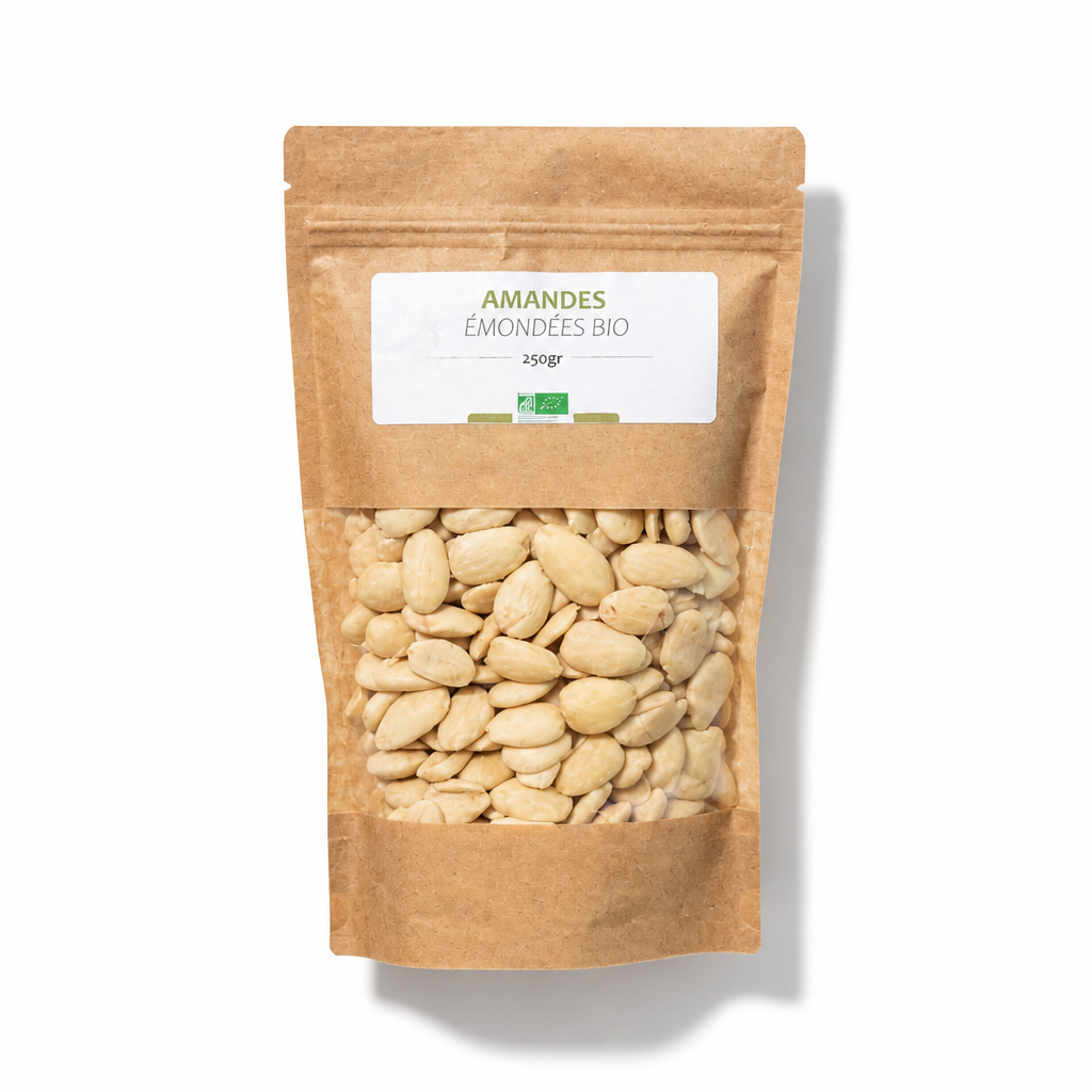 Amandes Émondées Bio