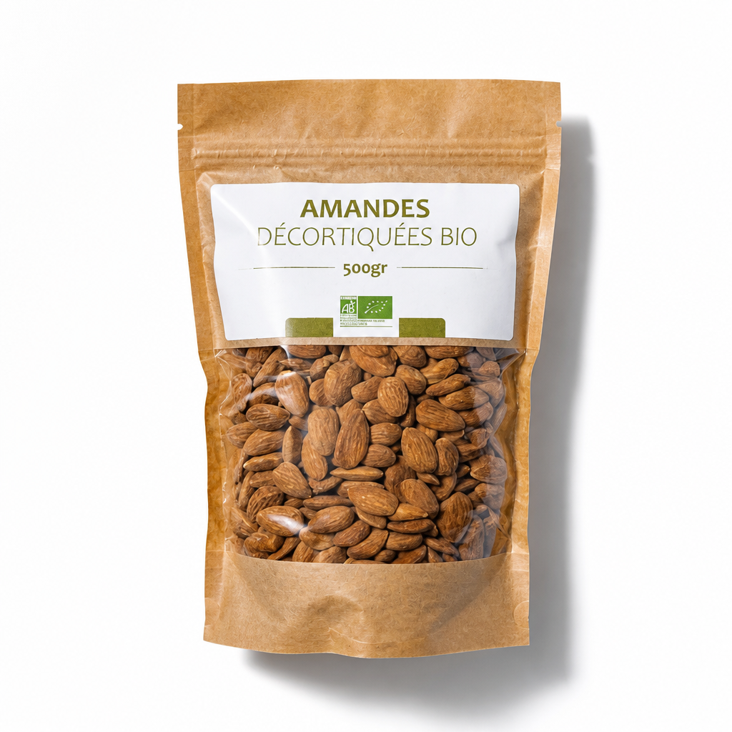 Amandes Toastées Nature Bio