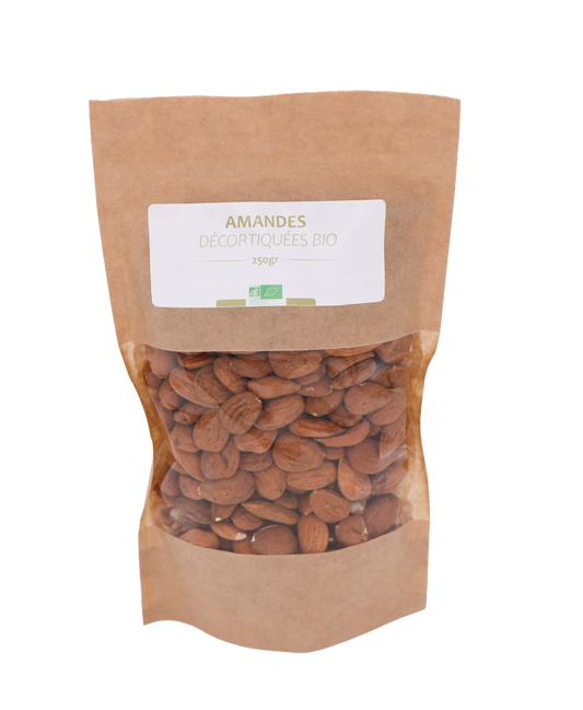 Amandes Décortiquées Bio
