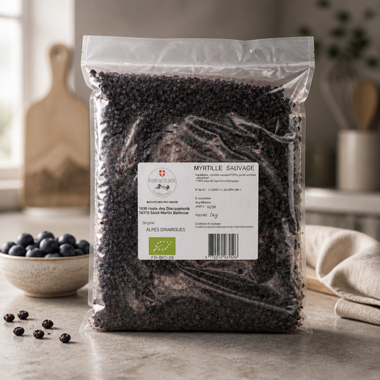 Myrtilles Bio 1kg