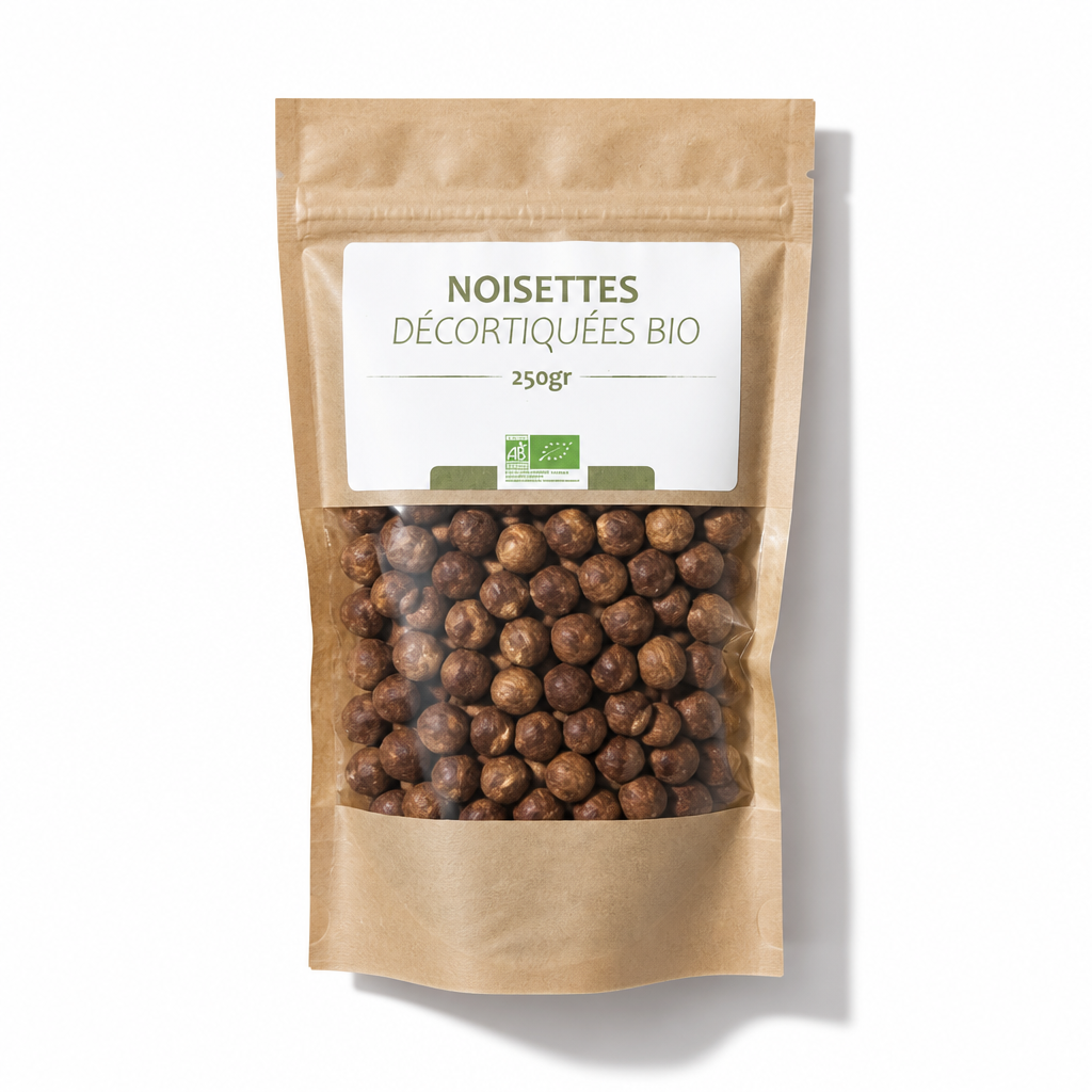 Noisettes Décortiquées Bio
