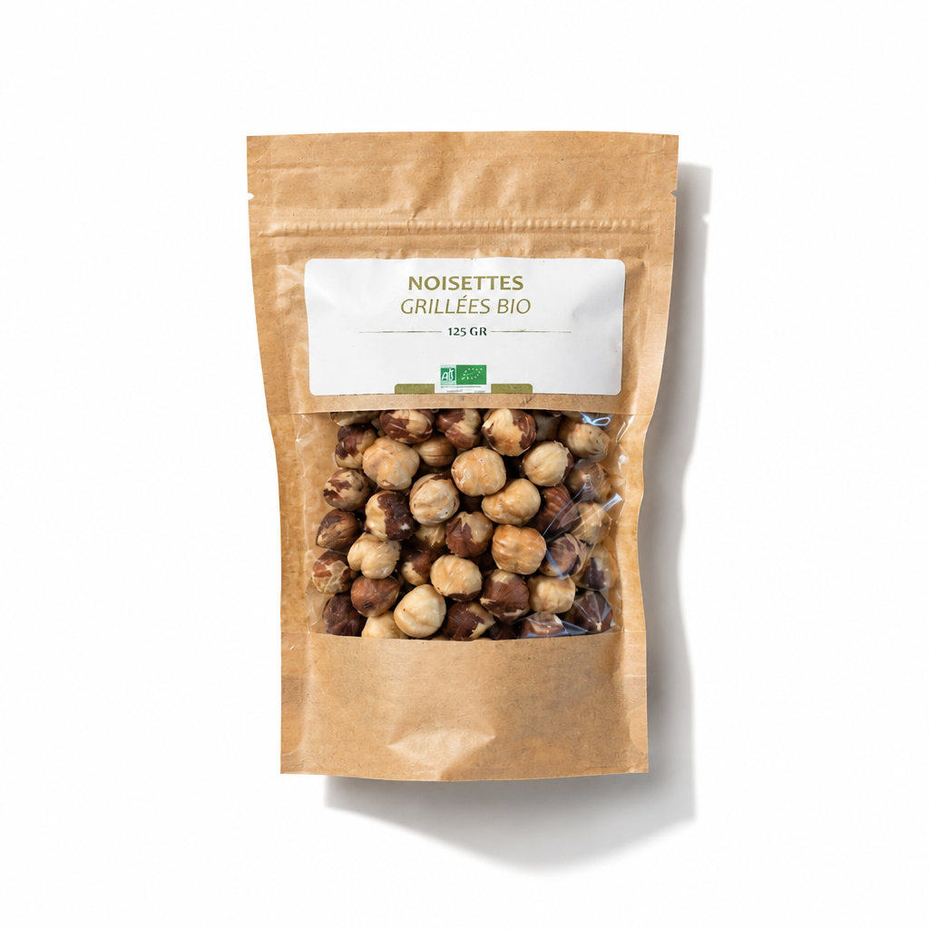 Noisettes Grillées Bio
