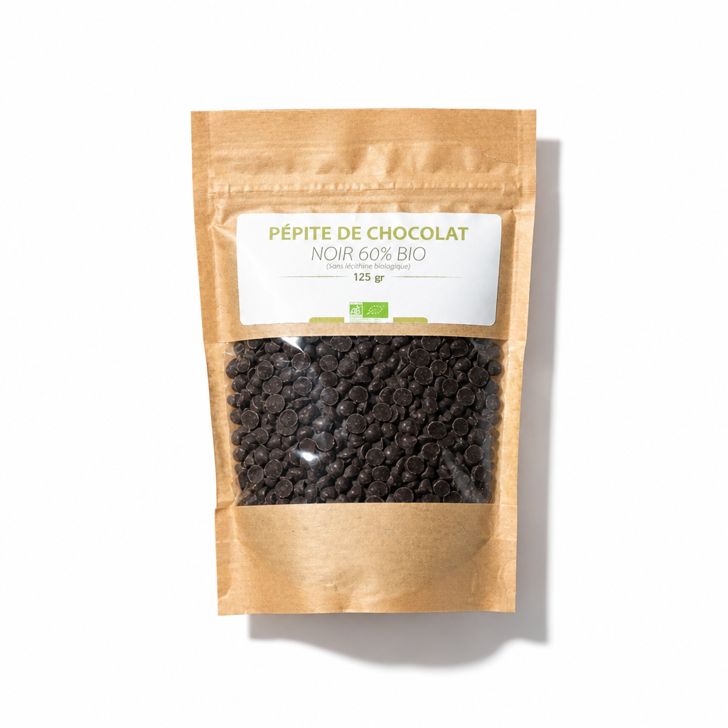 Pépites de Chocolat Noir 60% Bio